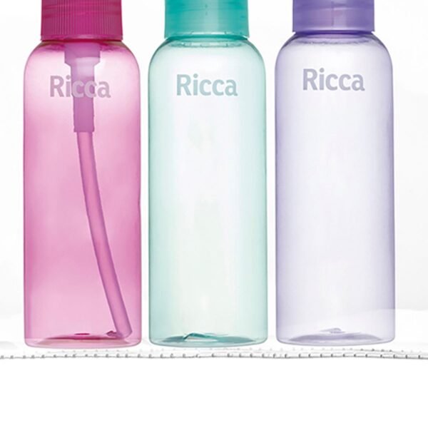 Conjunto Com 3 Frascos de Viagem Ricca - Image 4
