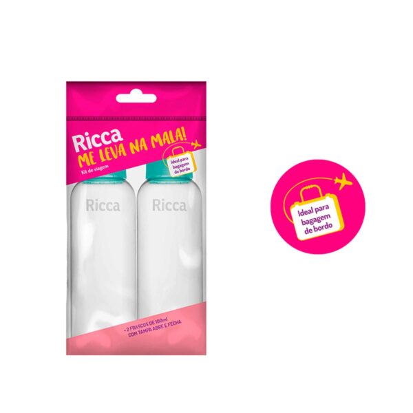 Pack Com 2 Frascos de Viagem Disk Top Ricca - Image 6