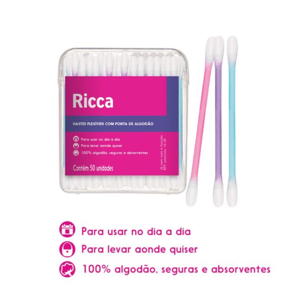 Hastes Flexíveis Travel Pack Ricca - Image 3