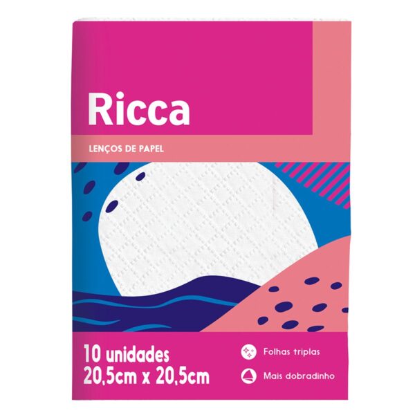 Lenço de Papel Mini Ricca - Image 4