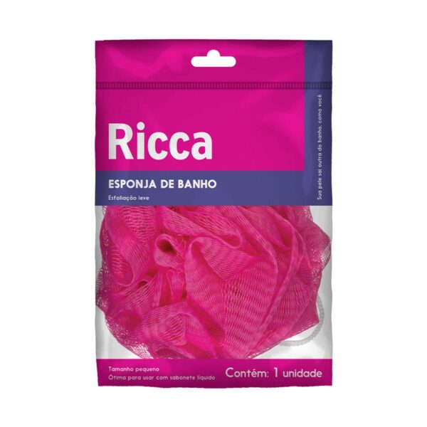 Esponja Para Banho Pequena Ricca