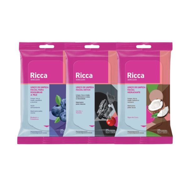 Kit Lenços De Limpeza Ricca