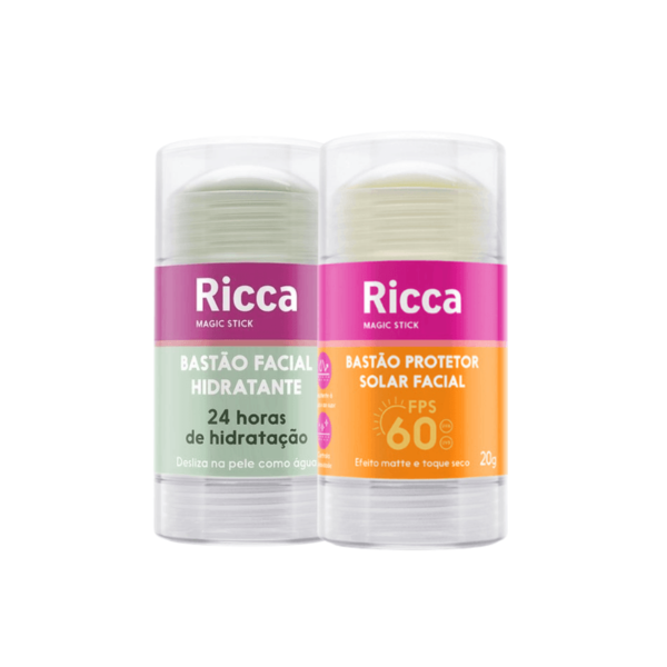 Bastão Solar + Hidratante Ricca